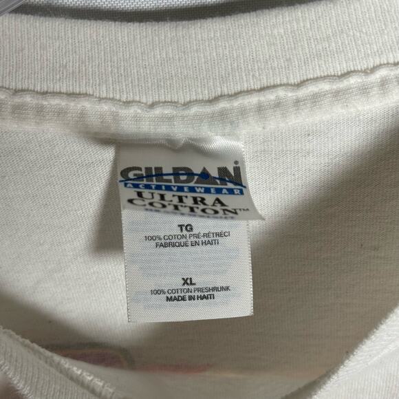 Retro Gildan 2003 Miami County Speedway Peru, IN 100% Cotton Graphic Tee Size XL - Picture 4 of 6